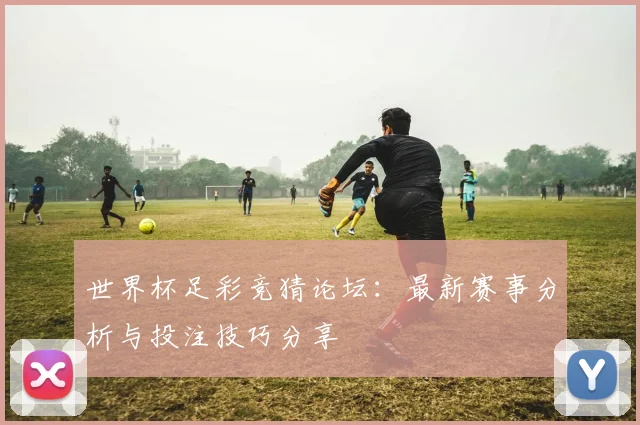 世界杯足彩竞猜论坛：最新赛事分析与投注技巧分享